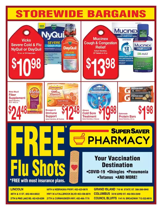 Wide range of offers