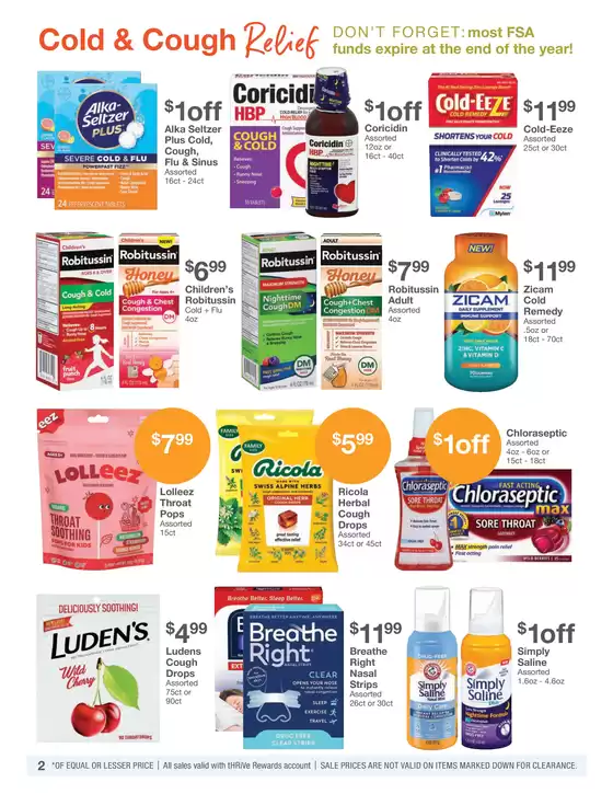 Discounts and promotions