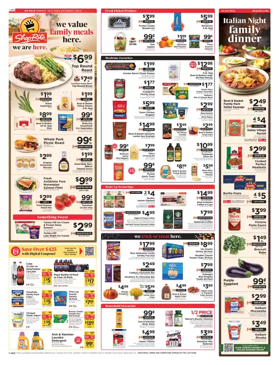 Current special promotions