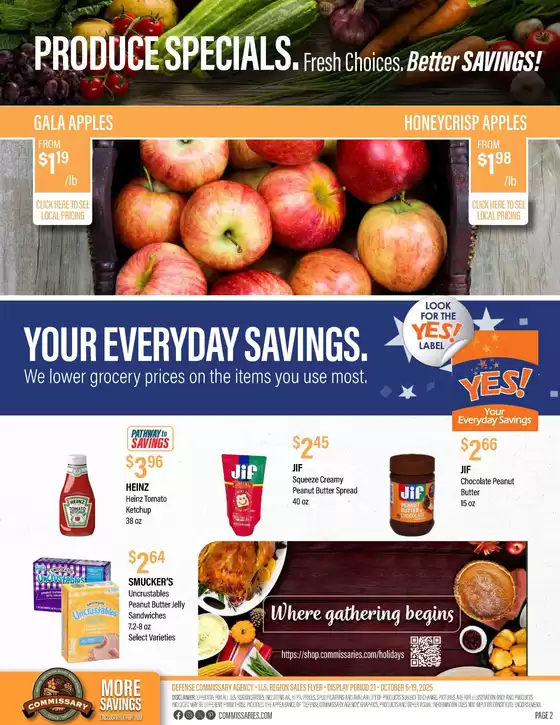 Attractive special offers for everyone