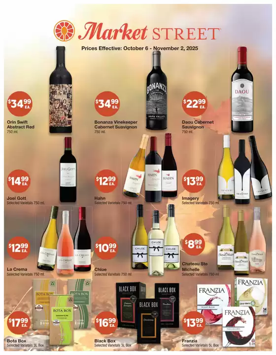 October Alcohol Flyer