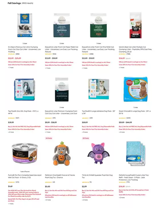 Pet Smart Weekly ad