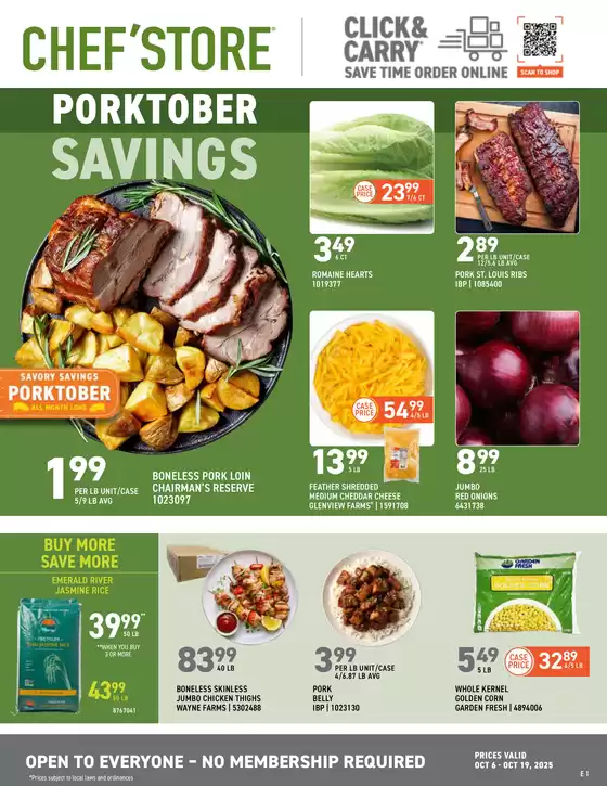 Current deals and offers