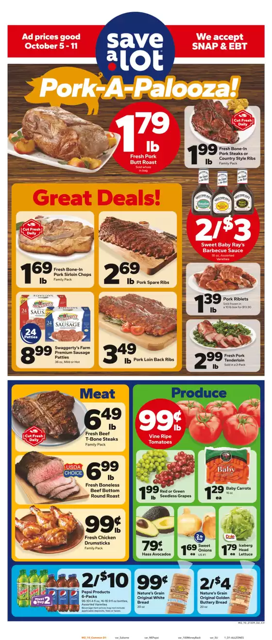 Save a Lot catalogue in Niagara Falls NY | New offers to discover | 2025-10-05T00:00:00.000Z - 2025-10-11T00:00:00.000Z