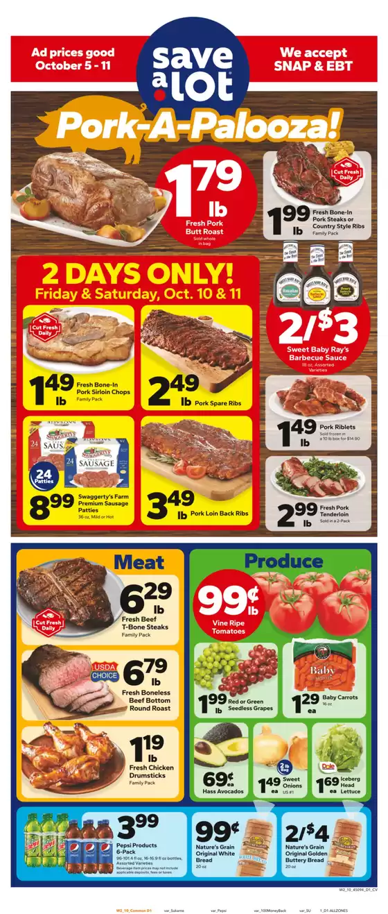 Save a Lot catalogue in Brea CA | Current special promotions | 2025-10-05T00:00:00.000Z - 2025-10-11T00:00:00.000Z