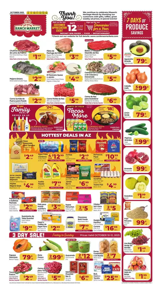 Los Altos Ranch Market catalogue in Newberry FL | Attractive special offers for everyone | 2025-10-08T00:00:00.000Z - 2025-10-14T00:00:00.000Z