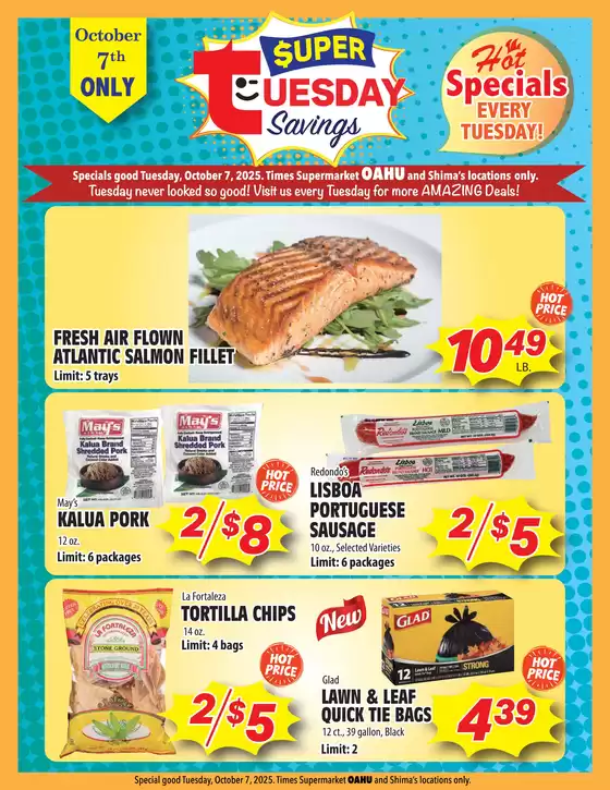Times Supermarkets catalogue in Newberry FL | Super Tuesday Savings | 2025-10-07T00:00:00.000Z - 2025-10-07T00:00:00.000Z