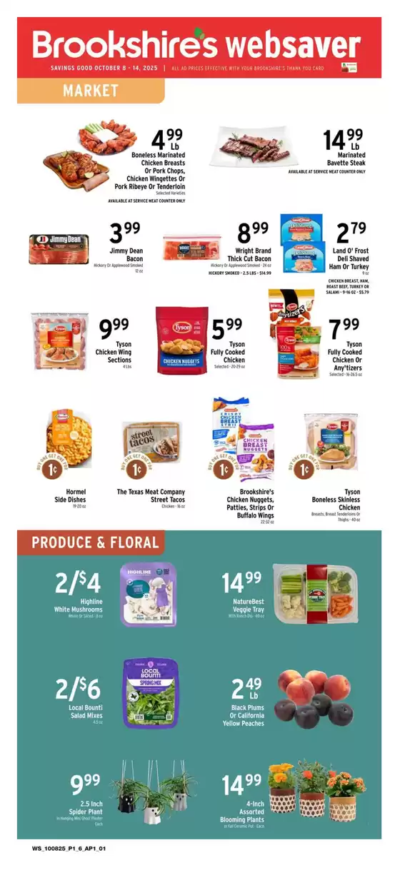 Brookshire's catalogue in Merced CA | New offers to discover | 2025-10-08T00:00:00.000Z - 2025-10-14T00:00:00.000Z