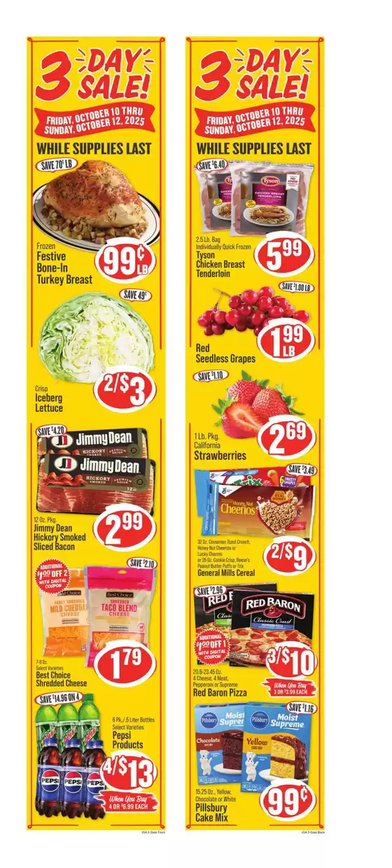 Current deals and offers