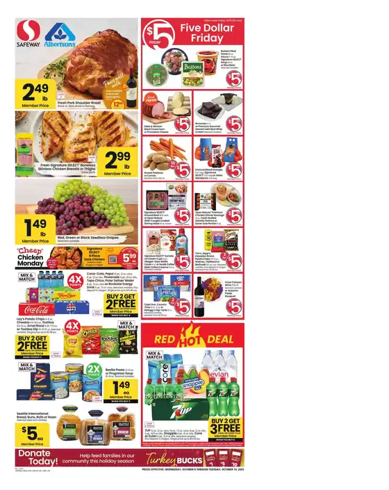 Safeway catalogue in Inwood NY | Current special promotions | 2025-10-08T00:00:00.000Z - 2025-10-14T00:00:00.000Z