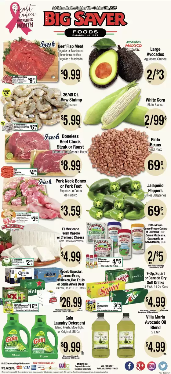 Big Saver Foods Weekly Special