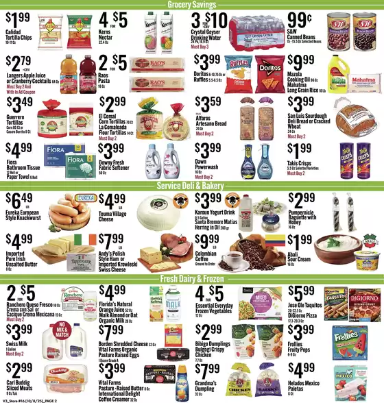 Attractive special offers for everyone