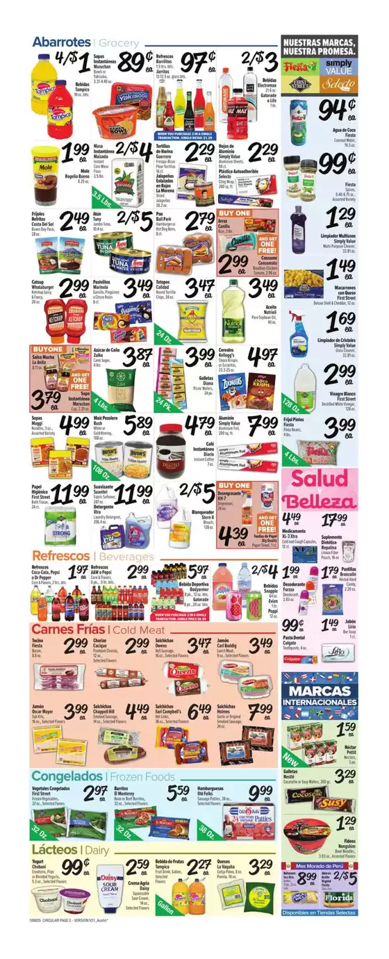 Current bargains and offers