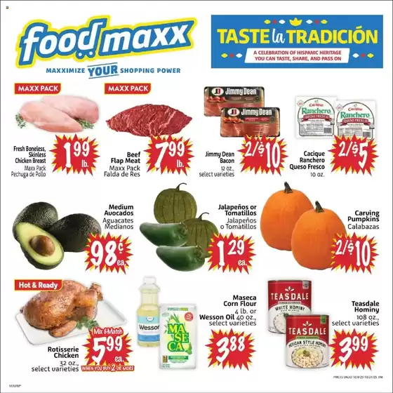 Wide range of offers
