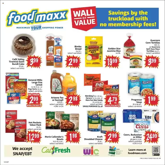 Wide range of offers