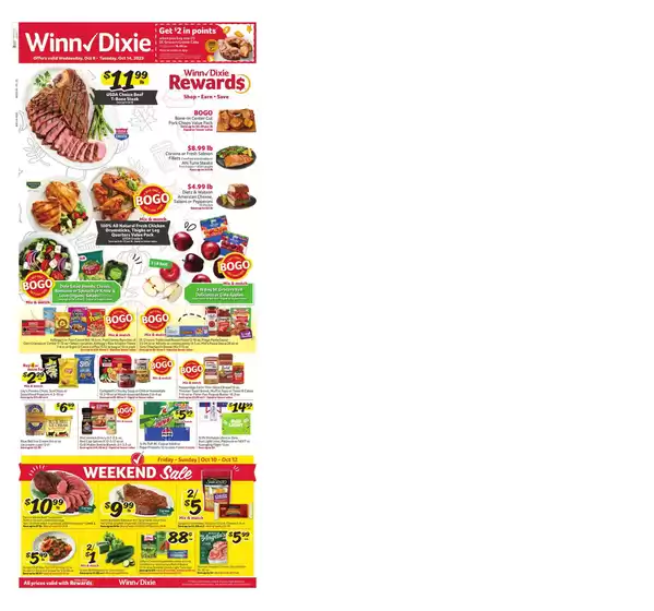 Winn Dixie catalogue in Tracy CA | New offers to discover | 2025-10-08T00:00:00.000Z - 2025-10-14T00:00:00.000Z