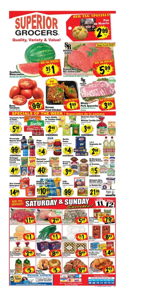Superior Grocers catalogue in Tracy CA | Weekly Specials | 2025-10-08T00:00:00.000Z - 2025-10-14T00:00:00.000Z