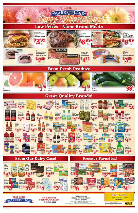 Wide range of offers