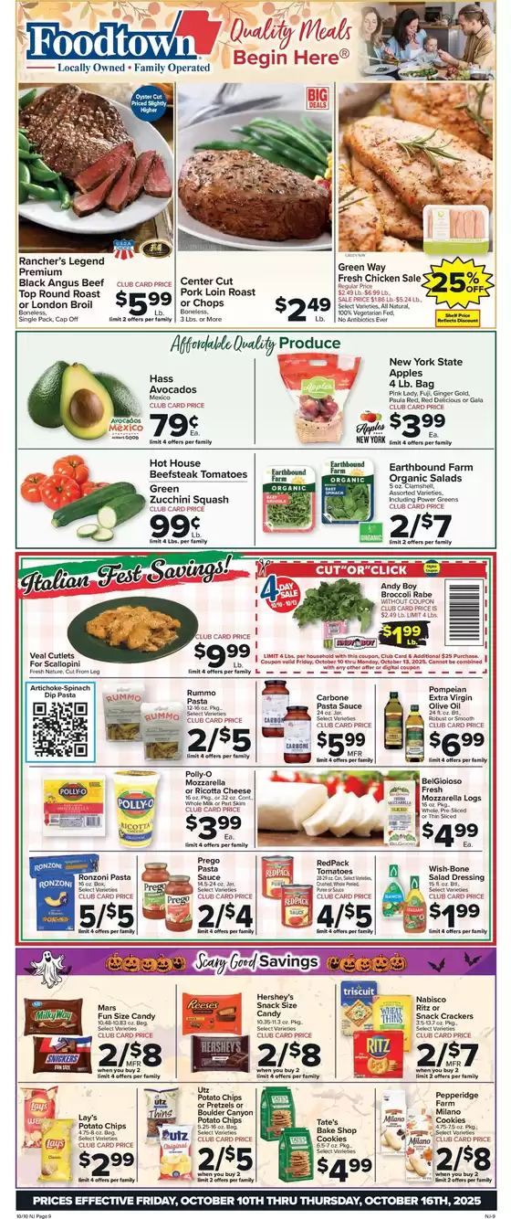 Foodtown supermarkets catalogue in Malden MO | Attractive special offers for everyone | 2025-10-10T00:00:00.000Z - 2025-10-16T00:00:00.000Z