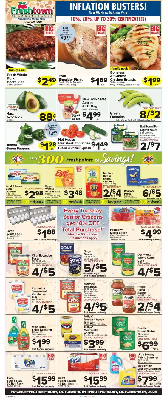 Foodtown supermarkets catalogue in Malden MO | Our best deals for you | 2025-10-10T00:00:00.000Z - 2025-10-16T00:00:00.000Z