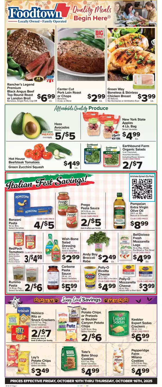 Foodtown supermarkets catalogue in Malden MO | New offers to discover | 2025-10-10T00:00:00.000Z - 2025-10-16T00:00:00.000Z