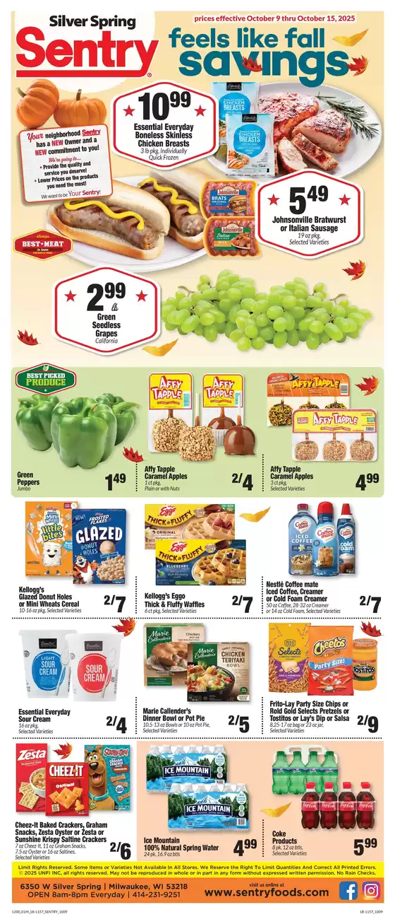 Sentry catalogue in Malden MO | Weekly Ad | 2025-10-09T00:00:00.000Z - 2025-10-15T00:00:00.000Z