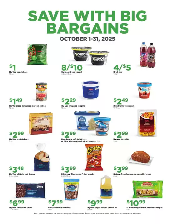 Offers for bargain hunters