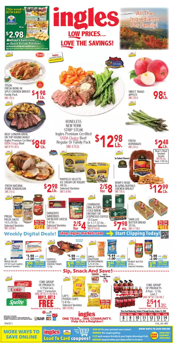 Ingles Markets catalogue | Current special promotions | 2025-10-09T00:00:00.000Z - 2025-10-23T00:00:00.000Z