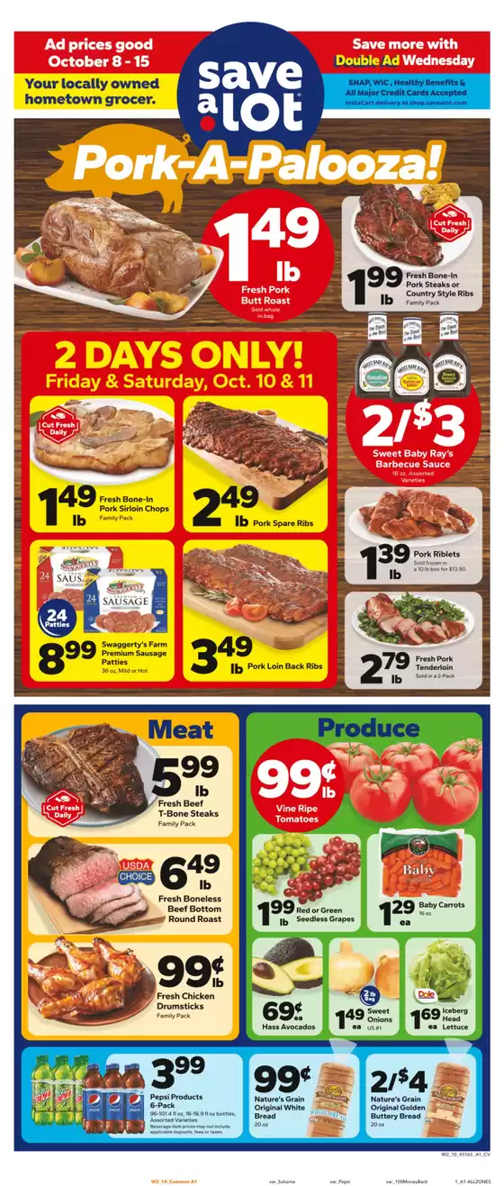 Save a Lot catalogue | Save now with our deals | 2025-10-08T00:00:00.000Z - 2025-10-15T00:00:00.000Z