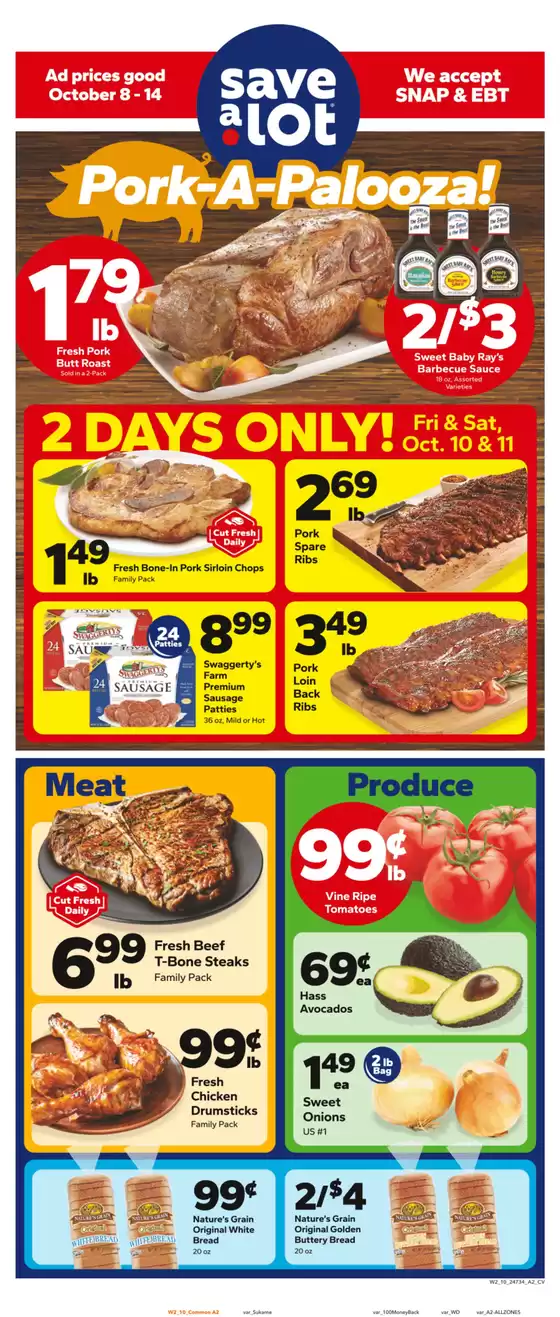 Save a Lot catalogue | Top deals and discounts | 2025-10-08T00:00:00.000Z - 2025-10-14T00:00:00.000Z