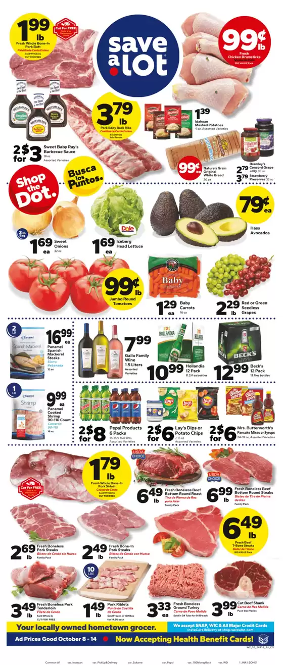 Save a Lot catalogue | Our best deals for you | 2025-10-08T00:00:00.000Z - 2025-10-14T00:00:00.000Z