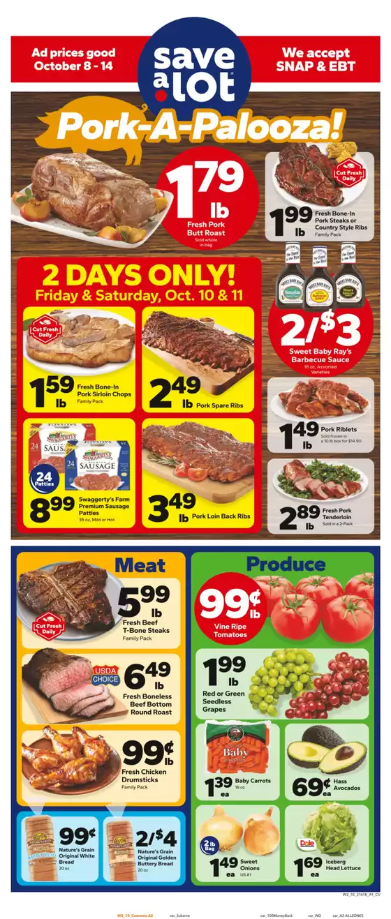 Save a Lot catalogue | Exclusive deals for our customers | 2025-10-08T00:00:00.000Z - 2025-10-14T00:00:00.000Z