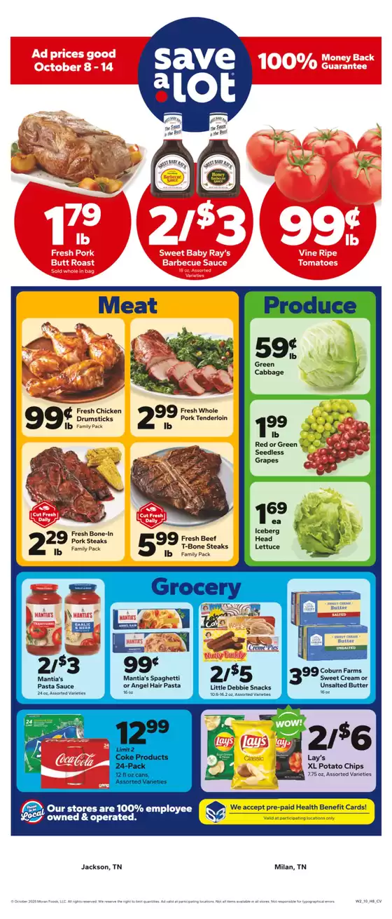 Save a Lot catalogue | Our best offers for you | 2025-10-08T00:00:00.000Z - 2025-10-14T00:00:00.000Z