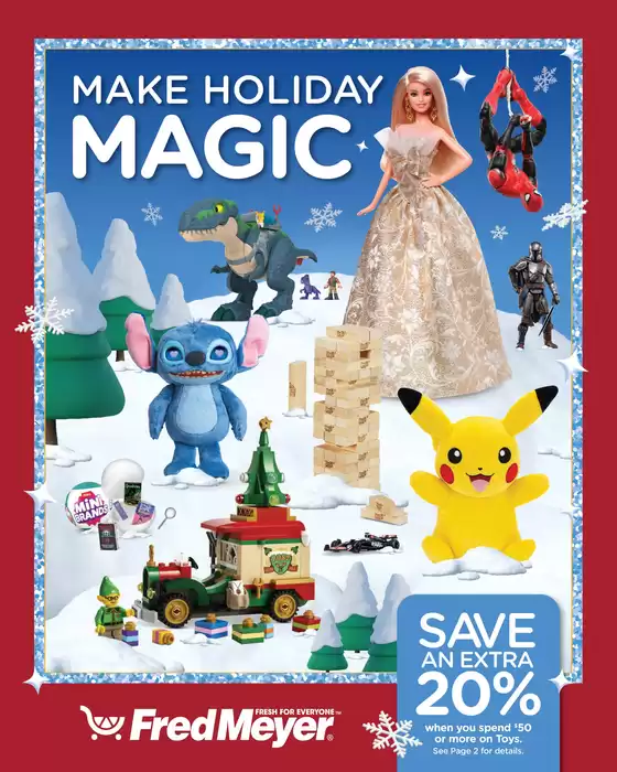 Fred Meyer catalogue in Mesquite TX | Toy Wish Book | 2025-10-01T00:00:00.000Z - 2025-12-24T00:00:00.000Z