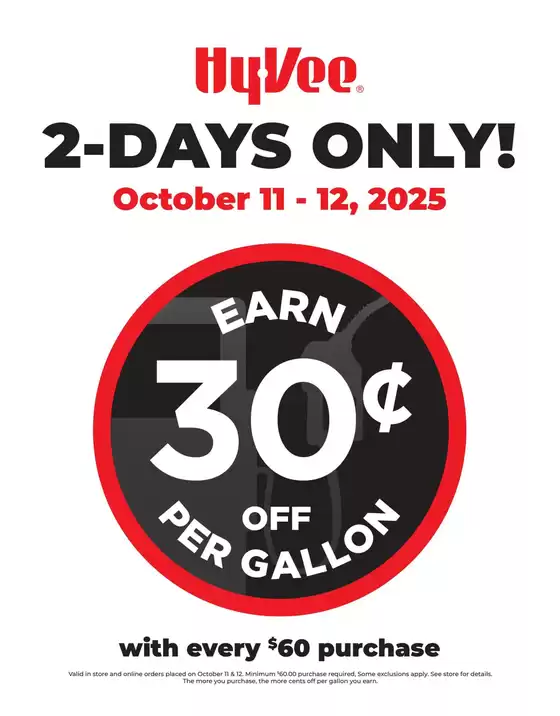 Hy-Vee catalogue in Green Bay WI | Special Sales | 2025-10-11T00:00:00.000Z - 2025-10-12T00:00:00.000Z