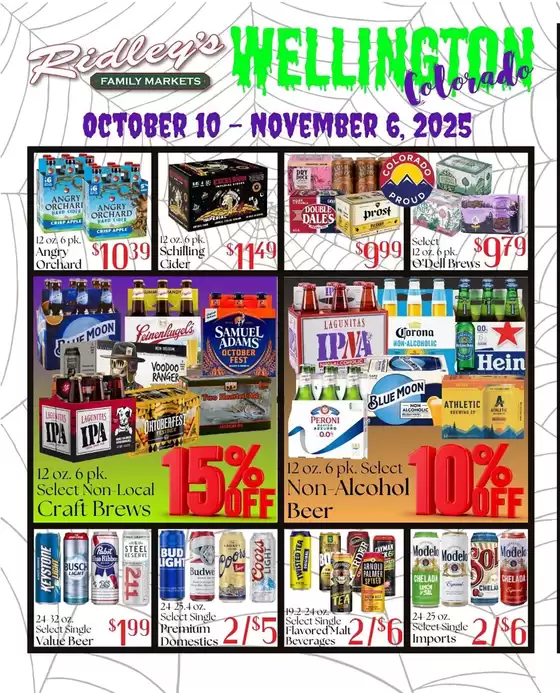 Ridley's Family Markets catalogue in Niagara Falls NY | Current deals and offers | 2025-10-10T00:00:00.000Z - 2025-11-06T00:00:00.000Z