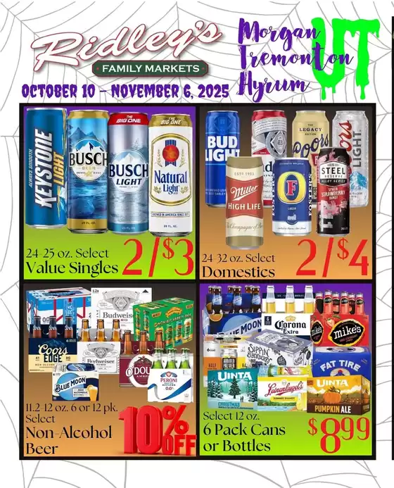 Ridley's Family Markets catalogue in Niagara Falls NY | Wide range of offers | 2025-10-10T00:00:00.000Z - 2025-11-06T00:00:00.000Z