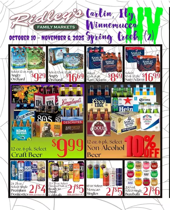 Ridley's Family Markets catalogue in Niagara Falls NY | Offers for bargain hunters | 2025-10-10T00:00:00.000Z - 2025-11-06T00:00:00.000Z