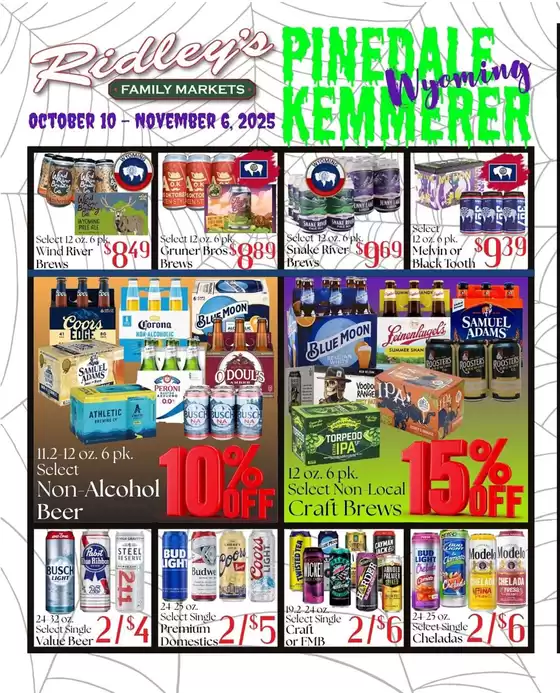 Ridley's Family Markets catalogue in Niagara Falls NY | Current special promotions | 2025-10-10T00:00:00.000Z - 2025-11-06T00:00:00.000Z