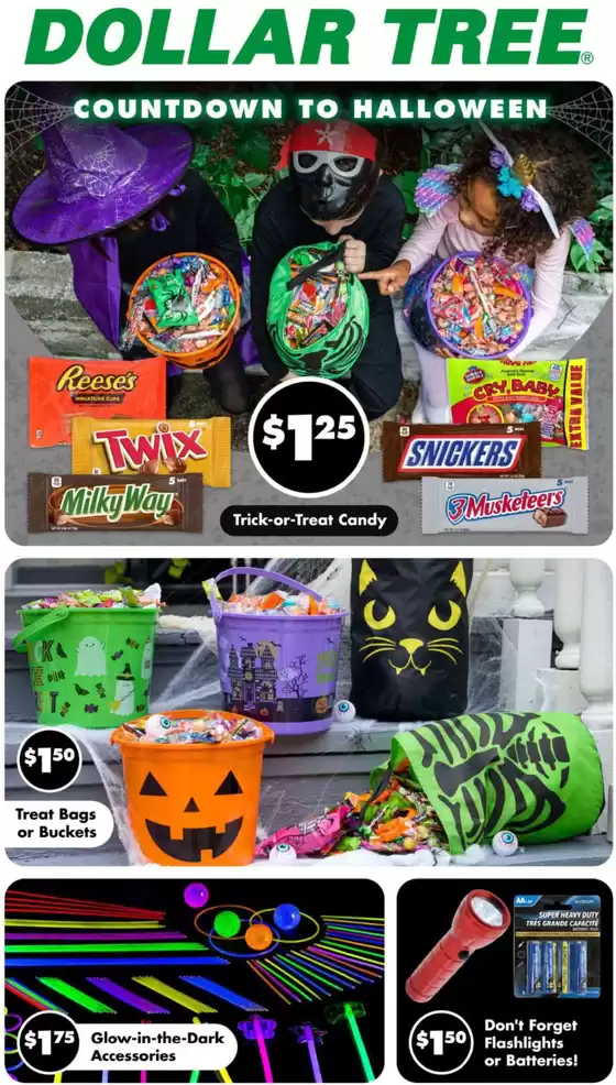Dollar Tree catalogue in Lafayette LA | Weekly Ads Dollar Tree | 2025-10-12T00:00:00.000Z - 2025-10-31T00:00:00.000Z