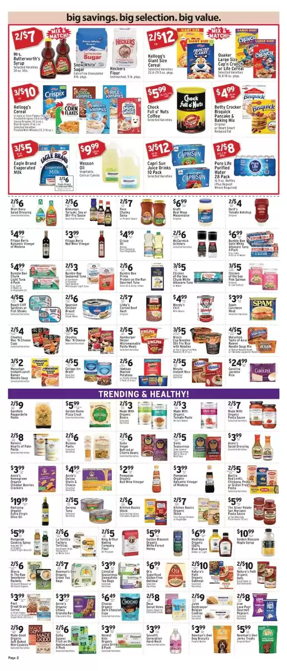 Current deals and offers