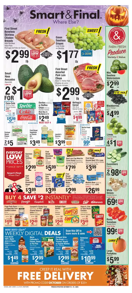 Smart & Final catalogue in Phoenix AZ | Top deals and discounts | 2025-10-14T00:00:00.000Z - 2025-10-16T00:00:00.000Z
