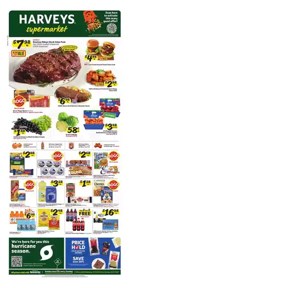 Harveys Supermarkets catalogue in Farmville VA | Exclusive bargains | 2025-10-15T00:00:00.000Z - 2025-10-21T00:00:00.000Z