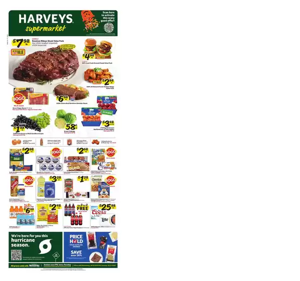 Harveys Supermarkets catalogue in Farmville VA | Special offers for you | 2025-10-15T00:00:00.000Z - 2025-10-21T00:00:00.000Z