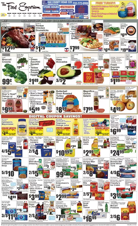 The Food Emporium catalogue in Farmville VA | The Food Emporium weekly ad | 2025-10-14T00:00:00.000Z - 2025-10-28T00:00:00.000Z