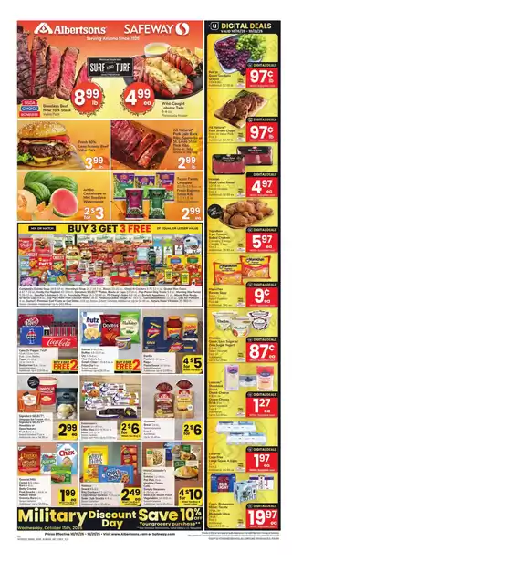 Albertsons catalogue in West Covina CA | Current special promotions | 2025-10-15T00:00:00.000Z - 2025-10-21T00:00:00.000Z