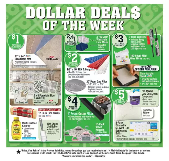 Menards Weekly Ad October 2 – October 12, 2025