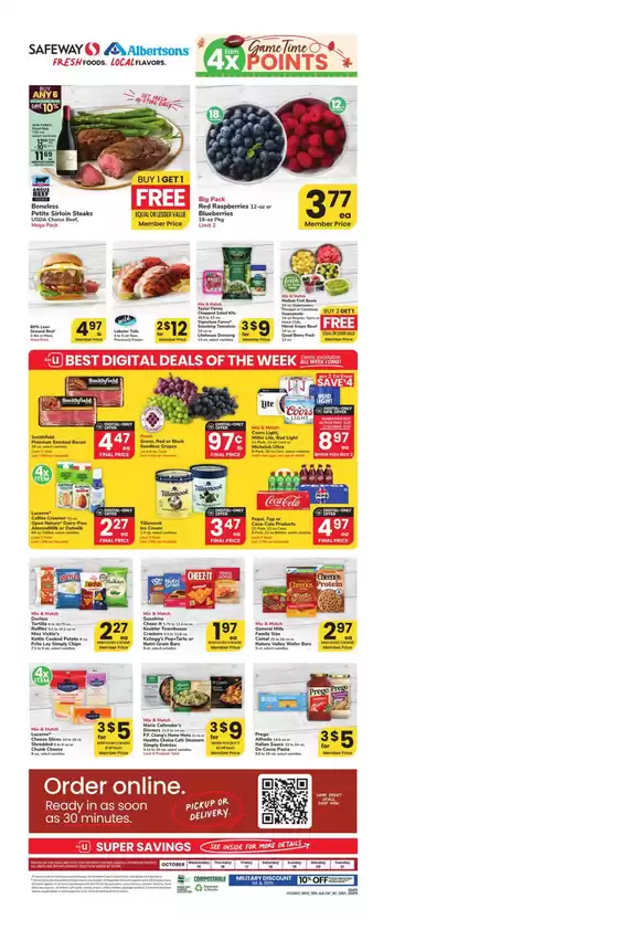 Albertsons catalogue in West Covina CA | Discounts and promotions | 2025-10-15T00:00:00.000Z - 2025-10-21T00:00:00.000Z
