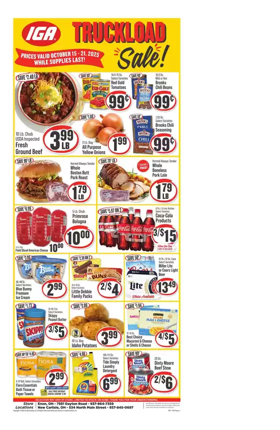 IGA catalogue in Sugar Land TX | Attractive special offers for everyone | 2025-10-15T00:00:00.000Z - 2025-10-21T00:00:00.000Z