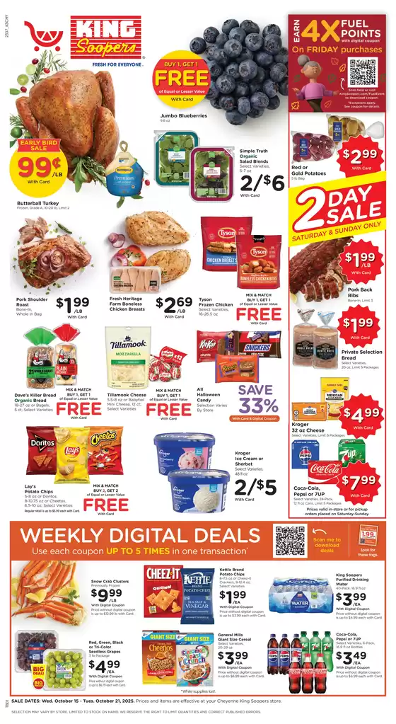 King Soopers catalogue in Sugar Land TX | Exclusive bargains | 2025-10-15T00:00:00.000Z - 2025-10-21T00:00:00.000Z